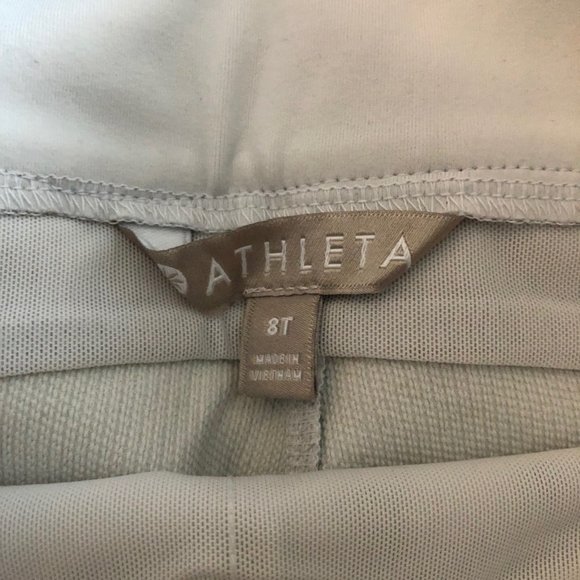 Athleta Hybrid Hyland Tights - Light Grey - Picture 6 of 7